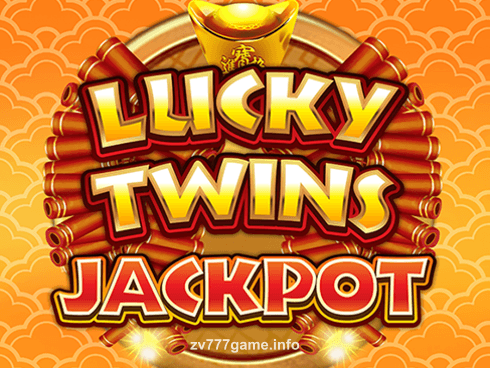 zv777 Lucky Twins Jackpot Interface